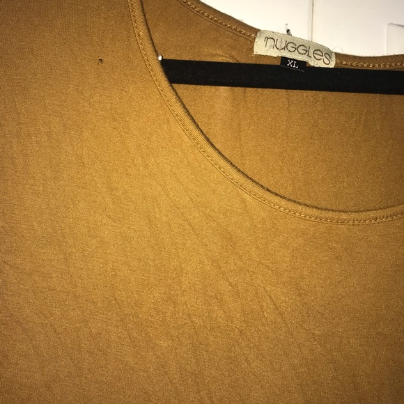 ❌SOLD❌ Mustard Nuggles Dress - Picture 3 of 3